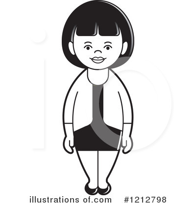 Royalty-Free (RF) Woman Clipart Illustration by Lal Perera - Stock Sample #1212798