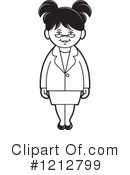 Woman Clipart #1212799 by Lal Perera