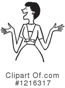 Woman Clipart #1216317 by Picsburg