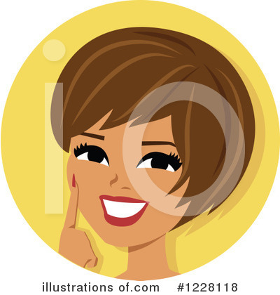 Royalty-Free (RF) Woman Clipart Illustration by Monica - Stock Sample #1228118