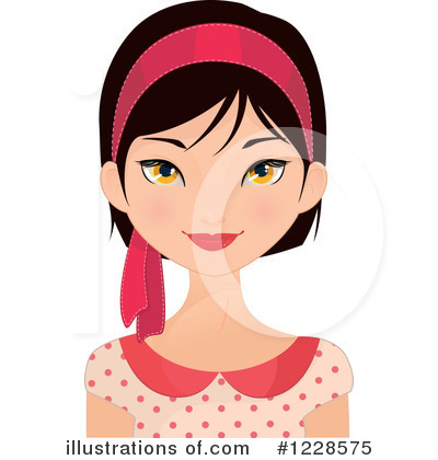Royalty-Free (RF) Woman Clipart Illustration by Melisende Vector - Stock Sample #1228575