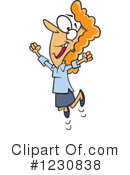 Woman Clipart #1230838 by toonaday
