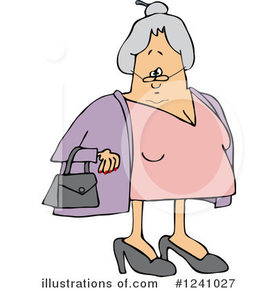Old Woman Clipart #1241027 by djart