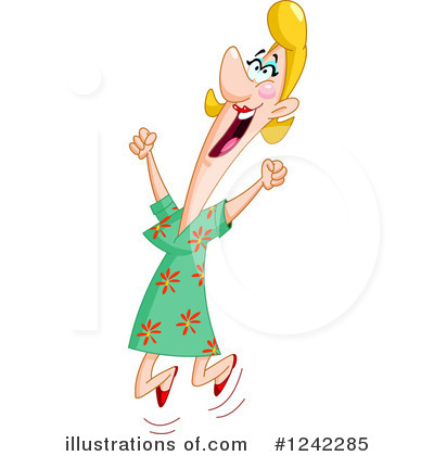 Royalty-Free (RF) Woman Clipart Illustration by yayayoyo - Stock Sample #1242285
