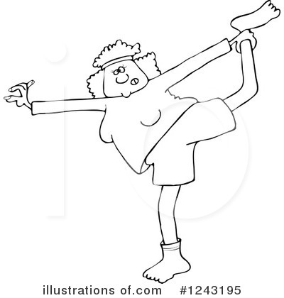 Royalty-Free (RF) Woman Clipart Illustration by djart - Stock Sample #1243195