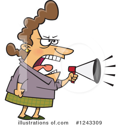 Megaphone Clipart #1243309 by toonaday