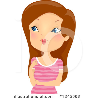 Royalty-Free (RF) Woman Clipart Illustration by BNP Design Studio - Stock Sample #1245068