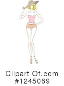 Woman Clipart #1245069 by BNP Design Studio