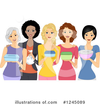 Royalty-Free (RF) Woman Clipart Illustration by BNP Design Studio - Stock Sample #1245089