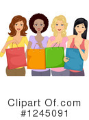 Woman Clipart #1245091 by BNP Design Studio