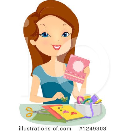 Royalty-Free (RF) Woman Clipart Illustration by BNP Design Studio - Stock Sample #1249303