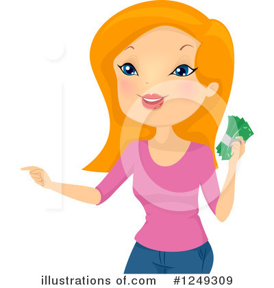 Royalty-Free (RF) Woman Clipart Illustration by BNP Design Studio - Stock Sample #1249309