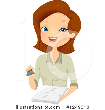 Royalty-Free (RF) Woman Clipart Illustration by BNP Design Studio - Stock Sample #1249310