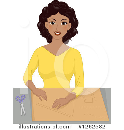 Royalty-Free (RF) Woman Clipart Illustration by BNP Design Studio - Stock Sample #1262582