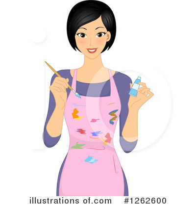 Royalty-Free (RF) Woman Clipart Illustration by BNP Design Studio - Stock Sample #1262600