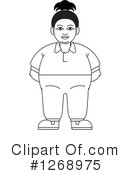 Woman Clipart #1268975 by Lal Perera