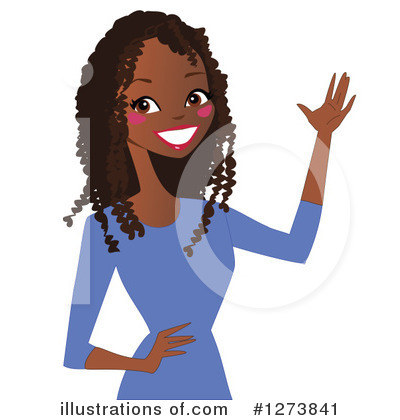 Royalty-Free (RF) Woman Clipart Illustration by peachidesigns - Stock Sample #1273841