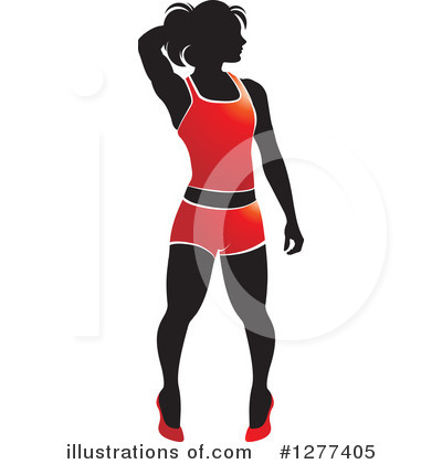 Royalty-Free (RF) Woman Clipart Illustration by Lal Perera - Stock Sample #1277405