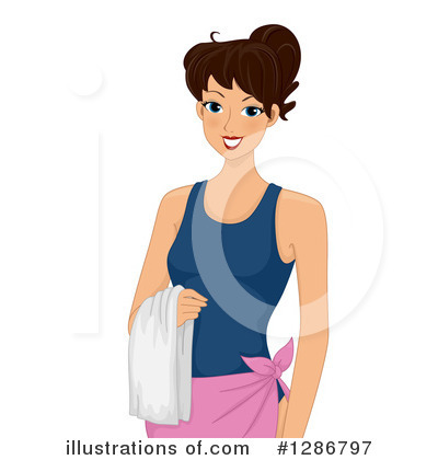 Royalty-Free (RF) Woman Clipart Illustration by BNP Design Studio - Stock Sample #1286797