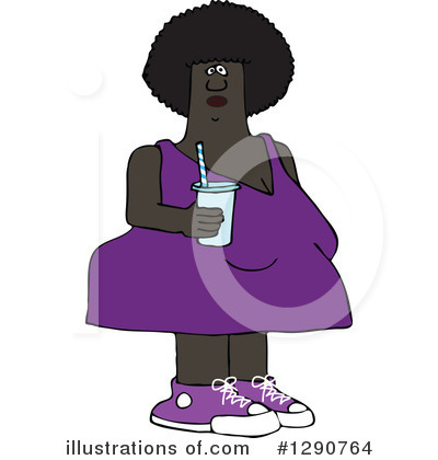 Royalty-Free (RF) Woman Clipart Illustration by djart - Stock Sample #1290764