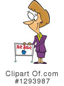 Woman Clipart #1293987 by toonaday