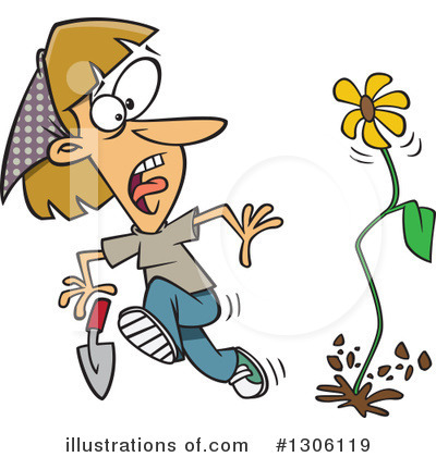 Gardening Clipart #1306119 by toonaday