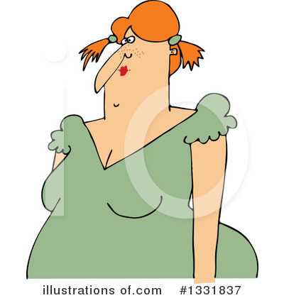 Royalty-Free (RF) Woman Clipart Illustration by djart - Stock Sample #1331837