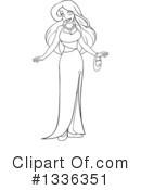 Woman Clipart #1336351 by Liron Peer