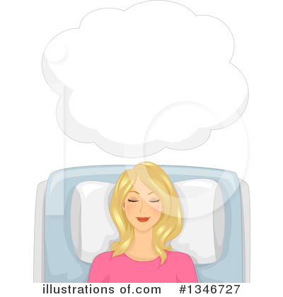 Dreaming Clipart #1346727 by BNP Design Studio