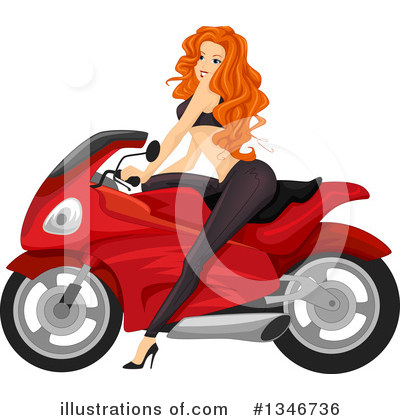 Motorcycle Clipart #1346736 by BNP Design Studio