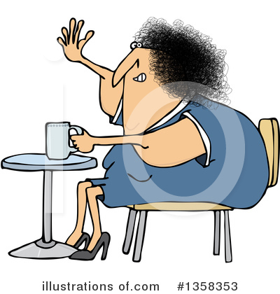 Obese Clipart #1358353 by djart