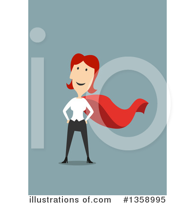 Super Mom Clipart #1358995 by Vector Tradition SM