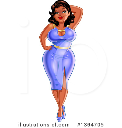 Pinup Clipart #1364705 by Clip Art Mascots