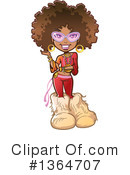Woman Clipart #1364707 by Clip Art Mascots