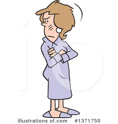 Royalty-Free (RF) Woman Clipart Illustration by Johnny Sajem - Stock Sample #1371750