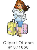 Woman Clipart #1371868 by Clip Art Mascots
