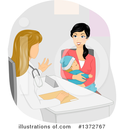 Royalty-Free (RF) Woman Clipart Illustration by BNP Design Studio - Stock Sample #1372767