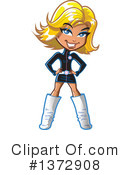 Woman Clipart #1372908 by Clip Art Mascots