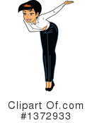 Woman Clipart #1372933 by Clip Art Mascots