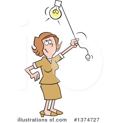 Royalty-Free (RF) Woman Clipart Illustration by Johnny Sajem - Stock Sample #1374727