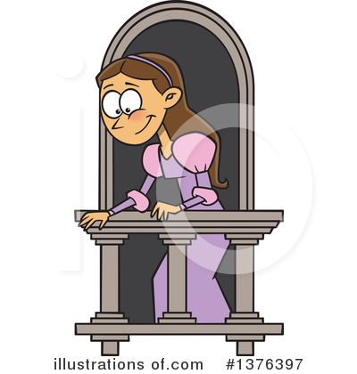 Royalty-Free (RF) Woman Clipart Illustration by toonaday - Stock Sample #1376397