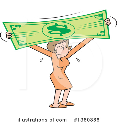 Money Clipart #1380386 by Johnny Sajem