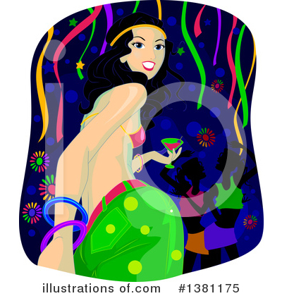 Royalty-Free (RF) Woman Clipart Illustration by BNP Design Studio - Stock Sample #1381175