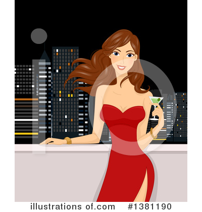 Royalty-Free (RF) Woman Clipart Illustration by BNP Design Studio - Stock Sample #1381190