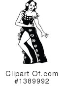 Woman Clipart #1389992 by Prawny Vintage