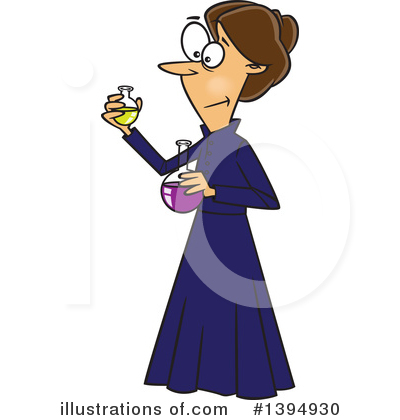 Royalty-Free (RF) Woman Clipart Illustration by toonaday - Stock Sample #1394930