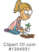 Woman Clipart #1394931 by toonaday
