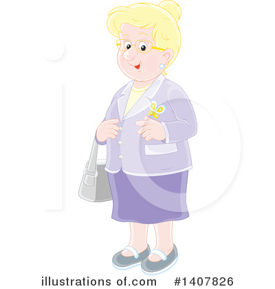 Royalty-Free (RF) Woman Clipart Illustration by Alex Bannykh - Stock Sample #1407826