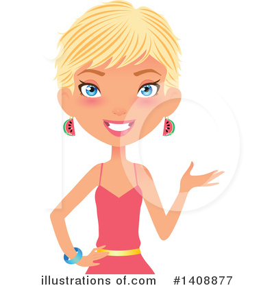 Blond Clipart #1408877 by Melisende Vector