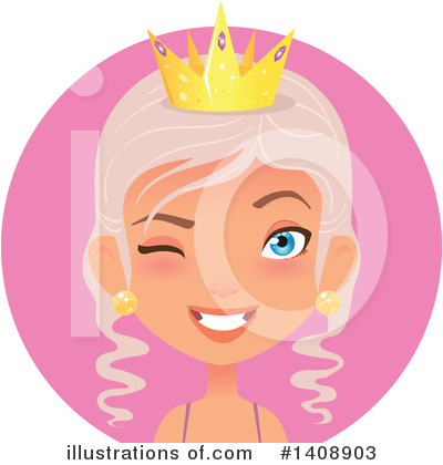 Royalty-Free (RF) Woman Clipart Illustration by Melisende Vector - Stock Sample #1408903